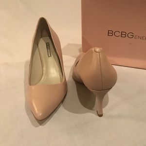 BCBGeneration Nude Pump Heels